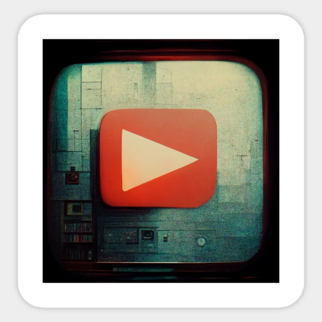 Just hit the video play button and see what happens. Sticker by Liana Campbell